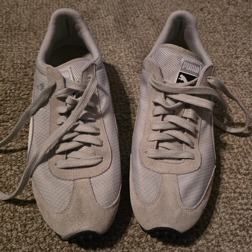 Puma Men's Gray Whirlwind Sneakers Size 9 Men